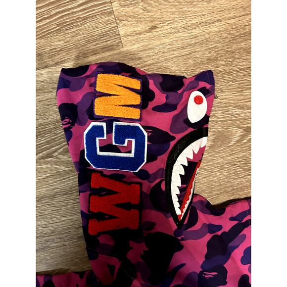 Purple Bape Fullzip Jacket - Picture 2 of 4